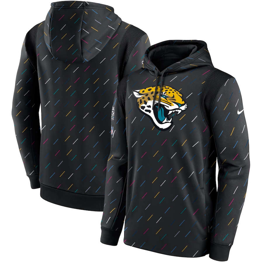 Women NFL Jacksonville Jaguars 2025 Nike black hoodie